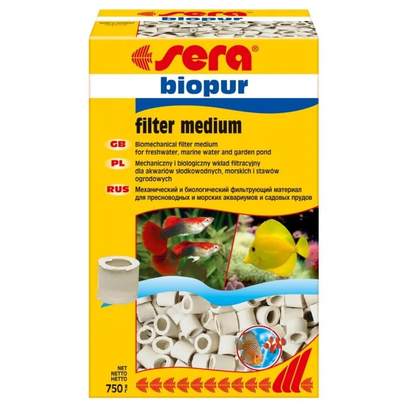 Sera Wkład biomechaniczny Biopur do akwarium 750 g