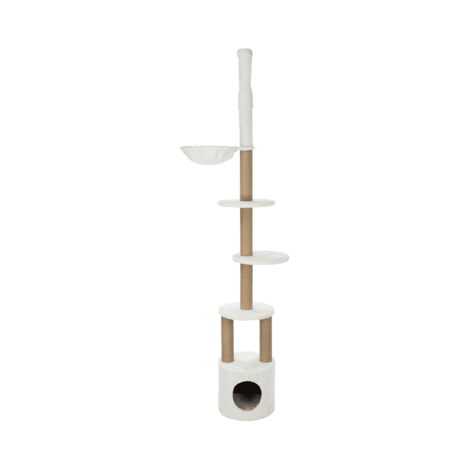 Trixie Drapak stojący Aurelio podłogowo-sufitowy biały 220–250 cm