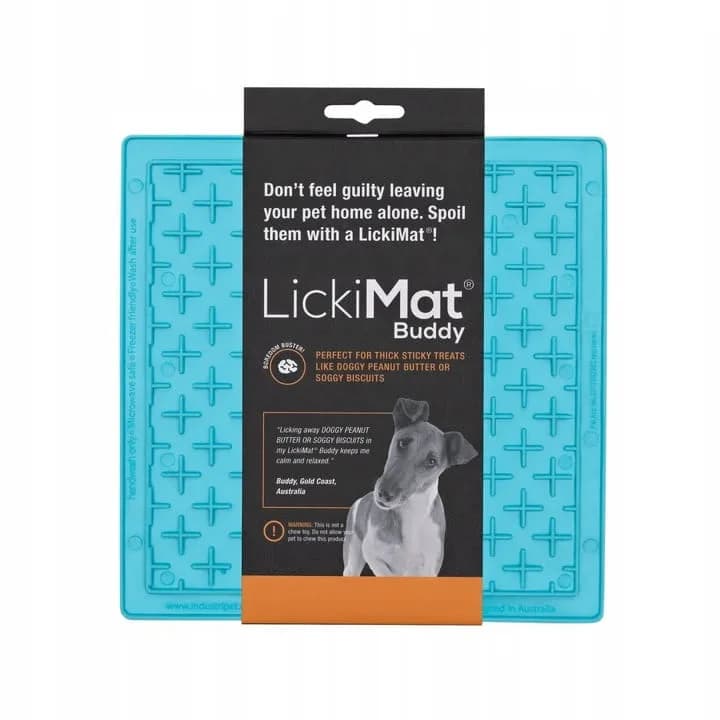 LickiMat Buddy dla psa (krzyżyk-miękka) – zielony