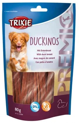 Trixie Snacki Premio Paski z kaczką light 80 g