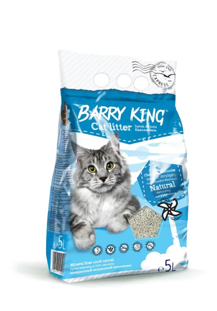 Barry King żwirek bentonit dla kota różna objętość