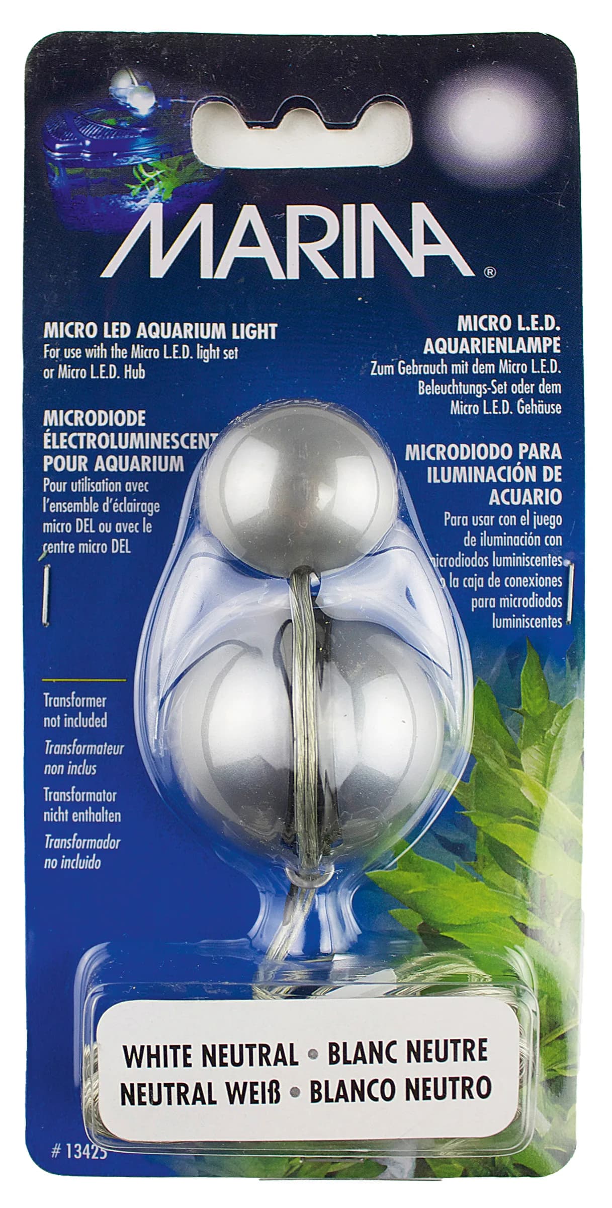 Marina Oświetlenie Micro LED do akwarium Betta Biały