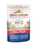 Almo Nature Saszetka HFC Raw Pack filet z tuńczyka dla kota 55g