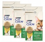 Cat Chow Sterilised 1,5kg 2+1