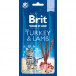 BRIT PREMIUM BY NATURE CAT STICKS TURKEY & LAMB 15G    