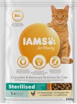IAMS CAT Karma dla kotów dorosłych sterylizowanych z kurczakiem - różna wga