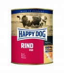 100% mięsa - wołowina - Puszka mięsna Happy Dog Single Protein - PROMOCJA 8+1 GRATIS