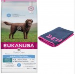 PROMO Eukanuba Dog Dry Weight Control Adult Large Breeds Chicken Bag 12kg