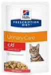 Hill's PD c/d Feline Urinary Stress z łososiem saszetka 85g