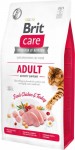 Brit Care Cat Grain Free Adult Activity Support sucha karma dla dorosłych kotów z kurczakiem i indykiem - różna waga