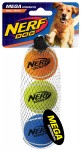 Piszcząca piłka tenisowa NERF dla psa - S (3 szt.)