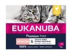 Eukanuba Kot Senior Grain Free Monoprotein Kurczaka - pasztet /multipack 12x85g