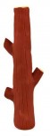 Barry King Zabawka dla psa gałązka winylowa brązowa z dźwiękiem 19 x 7 x 35 cm