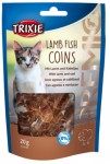 Trixie Przysmak PREMIO Lamb Fish Coins dla kota 20g