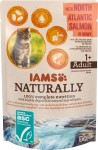 IAMS Naturally Adult Cat with North Atlantic Salmon in Gravy 85g