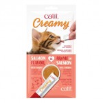 Catit Creamy Przysmak  z łososiem dla kota 5 szt. 