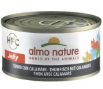 Almo Nature Puszka HFC Jelly - tuńczyk z kalmarami dla kota w galaretce 70g