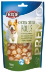 Trixie Przysmak Chicken Cheese Rolls z kurczakiem i serem 100 g