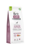 Brit Care Dog Sustainable Junior Large Breed Chicken Insect sucha karma dla szczeniąt z kurczakiem i owadami - różna waga