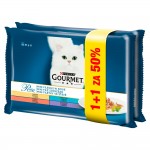 Gourmet Perle Karma dla kotów kolekcja mini filecików w sosie 680 g 8 x 48g
