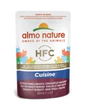 Almo Nature HFC Saszetka Cuisine - filet z tuńczyka i homar dla kota 55g