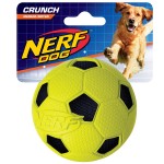 Piłka piszcząca NERF dla psa - M zielona/ niebieska