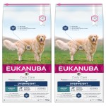 Eukanuba Dog Adult Overweight Sterilised 2x 12 kg