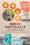 IAMS Naturally Senior Cat with North Atlantic Salmon in Gravy 85g
