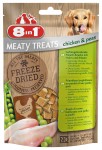 8in1 Przysmak Liofilizowany dla psa Dog Freeze Dried Chicken/Peas 50 g