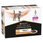 PRO PLAN Veterinary Diets OM St/Ox Obesity Management Karma dla kotów 850 g Kurczak (10 x 85 g)