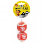 Toby's Choice Tennis Ball with Squeaker dwupak dla psa - różne rozmiary
