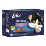 Felix Fantastic MIX smaków saszetki dla kota 8 x 85g
