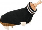 ZOLUX Czarny sweterek z golfem dla psa (rozmiar S)