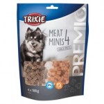 Trixie, Przysmaki Premio dla psa 4 meat minis, Kurczak, Kaczka, Wołowina, Jagnięcina, 4 × 100 G 