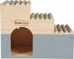 ZOLUX Domek drewniany Home Color  z bali dla gryzoni i królików  