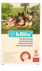 Obroża przeciwkleszczowa Kiltix dla dużych psów