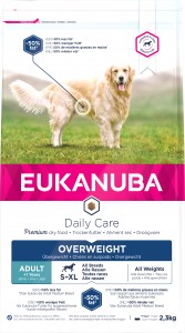 Eukanuba Dog Dry Daily Care Adult Overweight / Sterilised All Breeds Chicken Bag  - Nadwaga/sterylizacja - różna waga