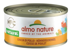 Almo Nature Puszka HFC Natural - udko kurczaka dla kota - różna waga