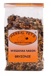 Mieszanka nasion uzupełniająca karma dla gryzoni herbal pets