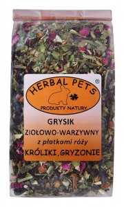 Grysik ziołowow-warzywny karma dla gryzoni herbal pets