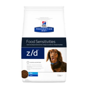 HILL'S Z/D Food Sensitivities MINI Karma dla Psa 1,5 KG nietolerancja pokarmowa