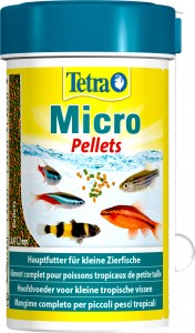 Tetra Micro Pellets, granulki dla małych rybek tropikalnych 100ml 