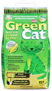 Green Cat Żwirek kukurydziany dla kota - różna waga