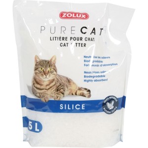 ZOLUX Żwirek silikonowy PureCat dla kota - różna pojemność